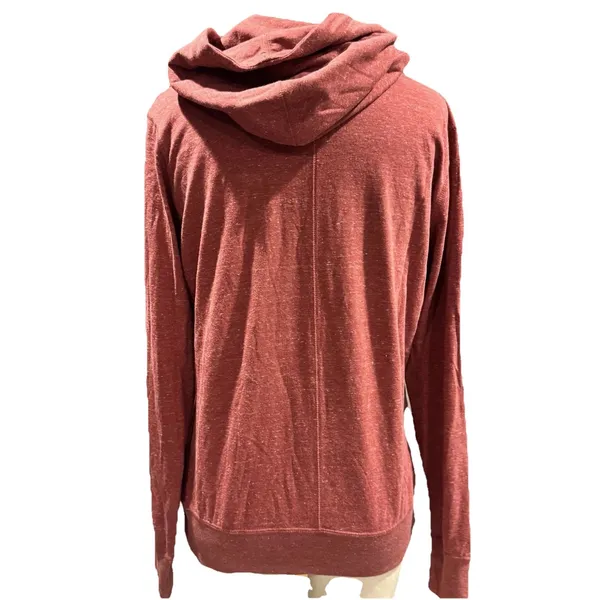 Nike Women’s Pull Over Hoodie Heather Red Size Large - Image 2