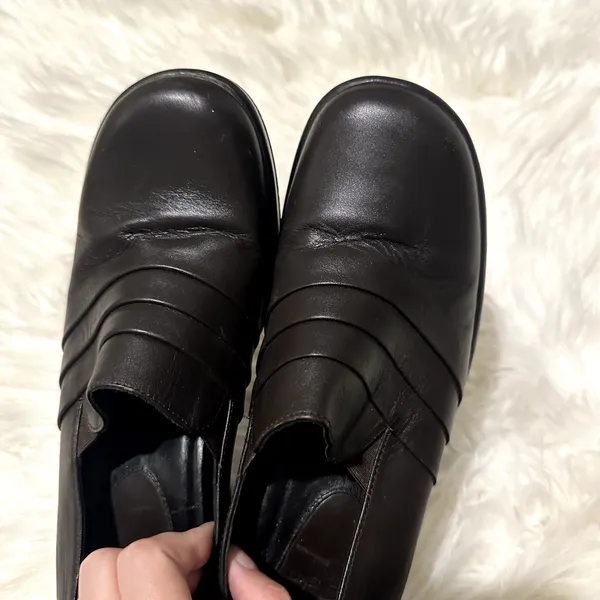 Dansko Aubrey Slip-on Wedge Clogs Sz 9.5 - Image 3