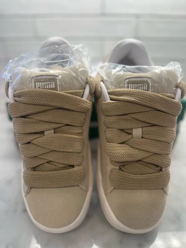 Puma Women's Suede Xl Shoes - Putty Warm White - Image 4