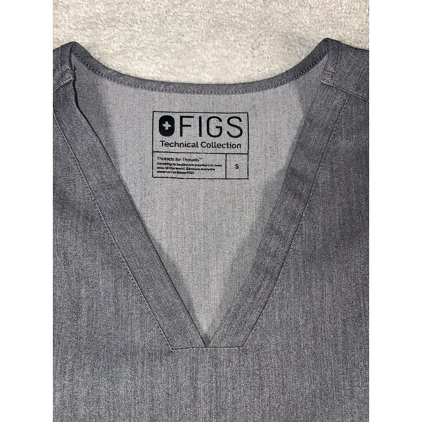 figs livingston scrub pants set graphite gray small pet casma top small - Image 3