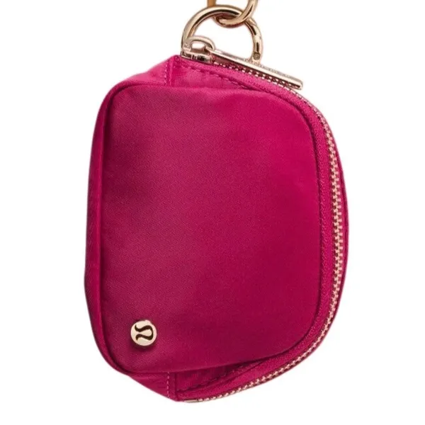 Everywhere Belt Bag Nano Berry Rumble/Gold Clippable Key or Bag Accessory - Image 3