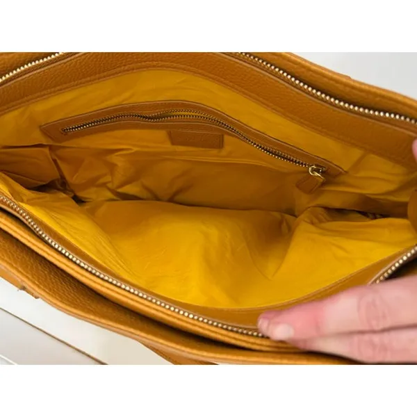 Tactica Elegant Protection Concealed Carry Satchel Butterscotch NWOT - Image 5