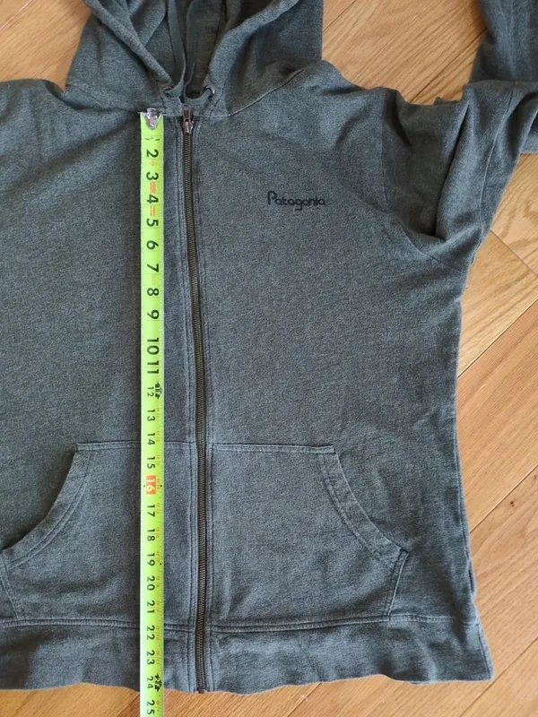 Patagonia 1973 Womens XL Gray Full Zip Hoodie Common Threads Partnership - Image 15