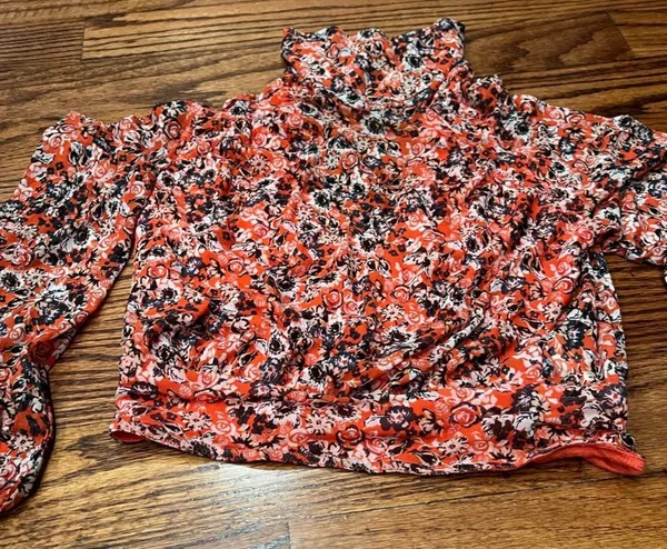 Free People Floral Blouse - Image 3
