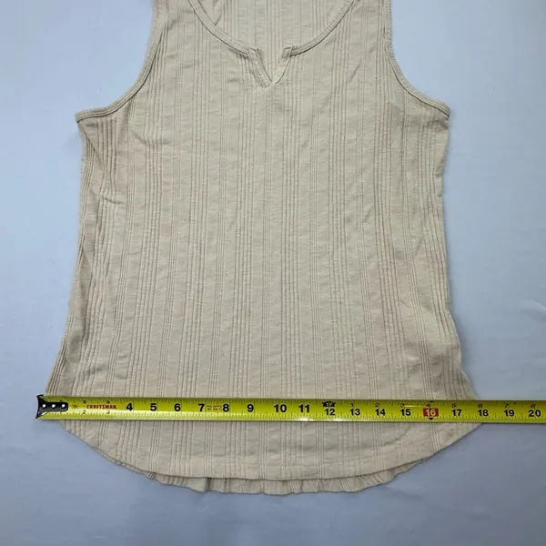 Sonoma Goods For Life Ribbed Tank Top Size L - Image 4