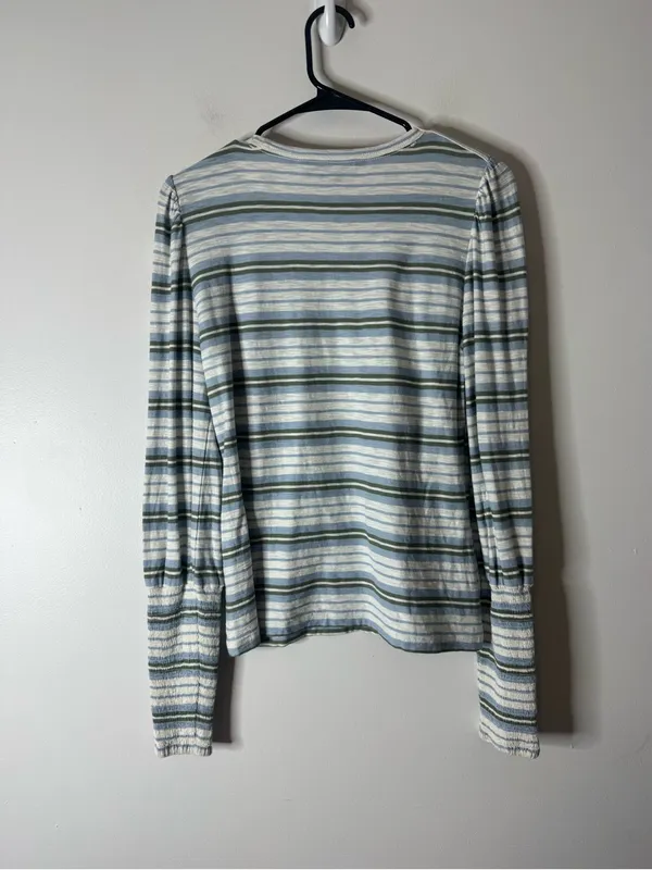Veronica Beard Meg Striped Tee small - Image 7