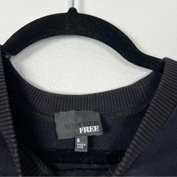 ARITZIA Wilfred Free Long Sleeve Pullover‎ Black Sz S - Image 3