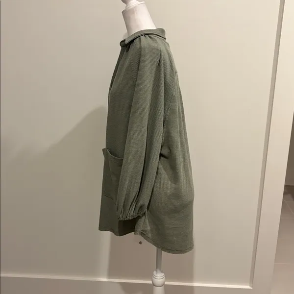 NWT Entro Waffle Weave Front Pocket Shirt Sz M - Image 3
