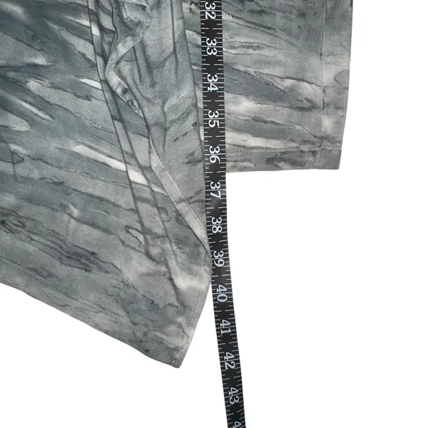 Young Fabulous & Broke Tie Dye Draped Gray Mini Dress MEDIUM - Image 8
