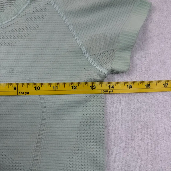 Lululemon Swiftly Tech Short Sleeve Shirt Women’s Green Running Top Size 4 - Image 5