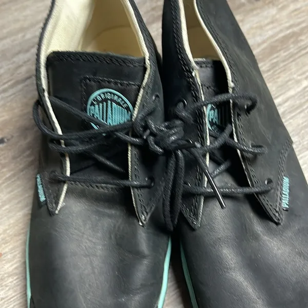 Palladium Leather Ankle Chuka Boots Size 7.5 - Image 7