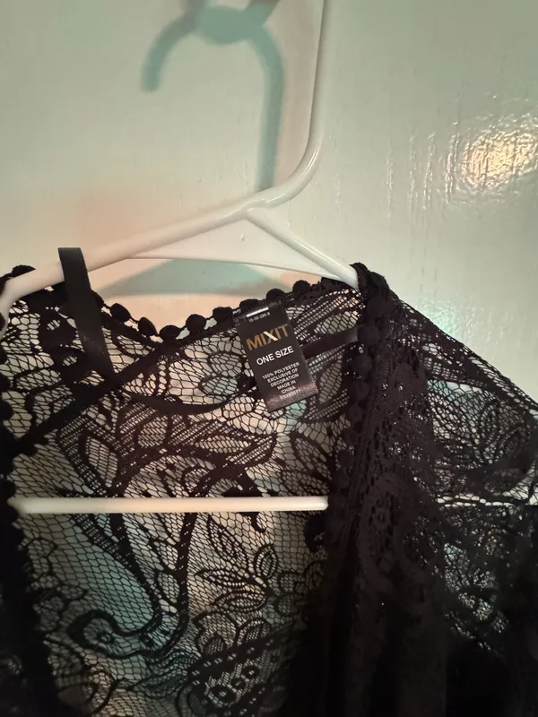 Lace cover Black - Image 2