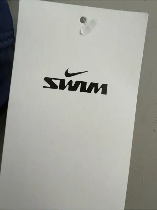 Nike Women's Navy swim Shorts with Built-In Liner - Image 6