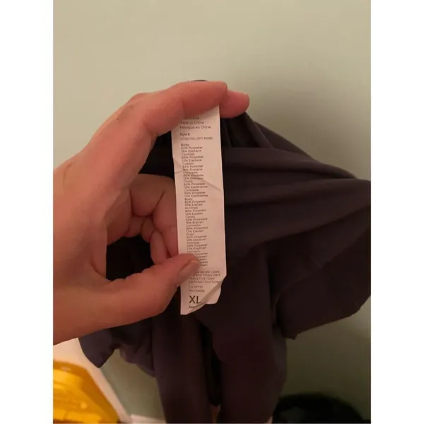 Fabletics Cashel Foldover PureLuxe Legging Purple Size XL NWT - Image 10