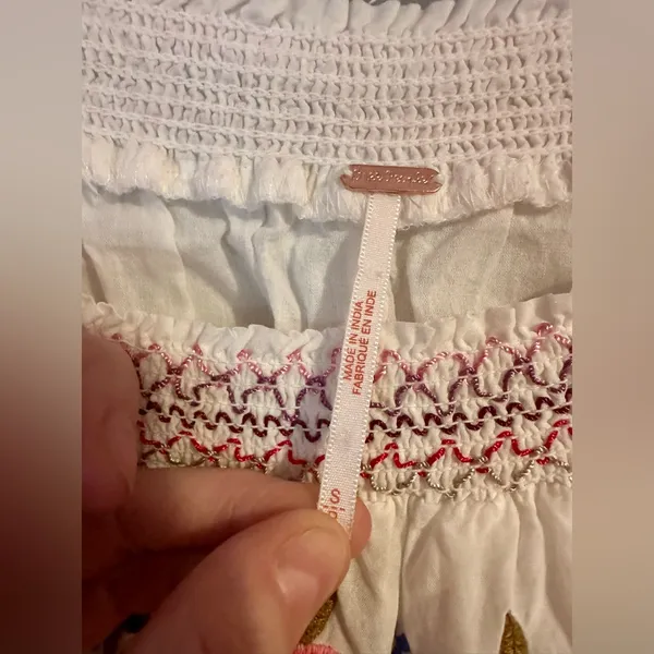 Free People | Sunbeams Mini Dress, Size S - Image 7