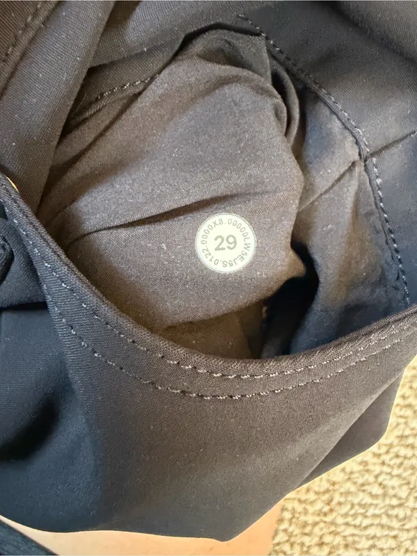 Lululemon City Sleek 5 Pocket 7/8 Pant Black - Image 6