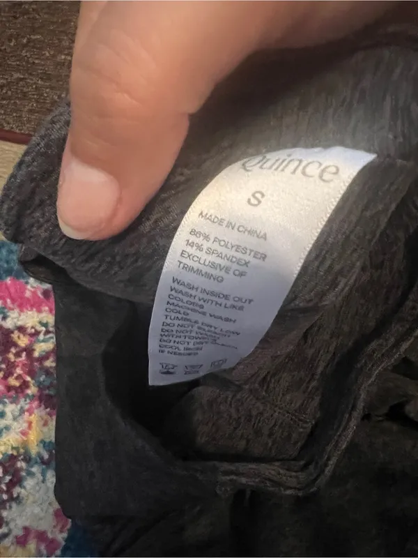 Quince grey leggings small - Image 8