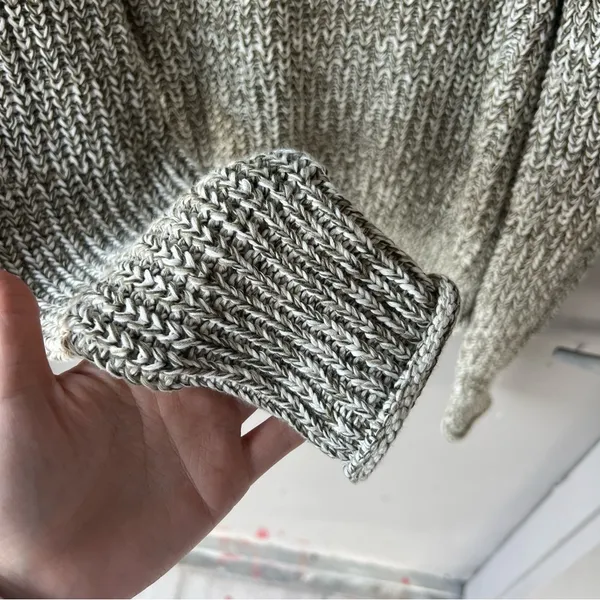Madewell Knit Marled Cotton Mockneck Sweater - Image 5