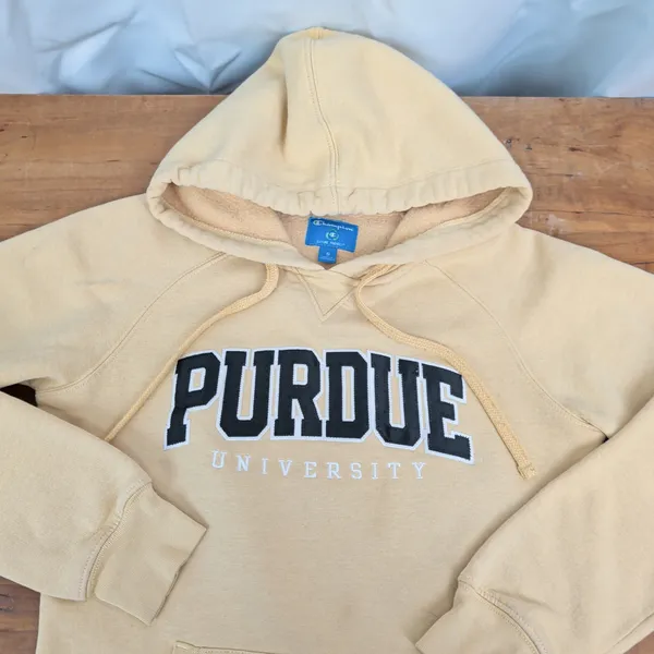 Champion Purdue University Ladies' Sweatshirt Small - Image 4