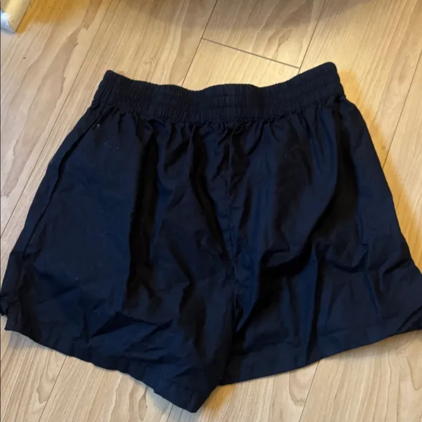 NA-KD Classic Black Women's Shorts - Image 3