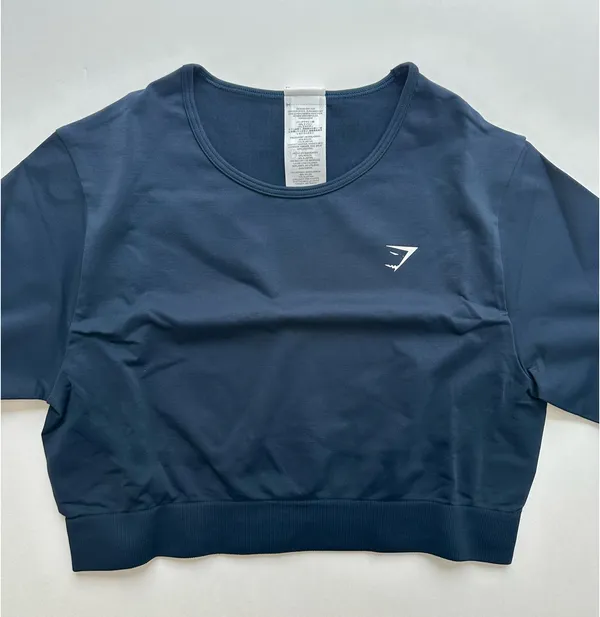 Gymshark L Everyday Seamless Long Sleeve Crop Top - Image 4