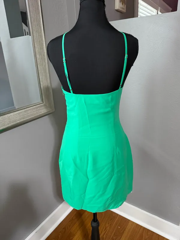 Lovers & Friends Cindy Mini Dress Kelly Green Size XS - Image 5
