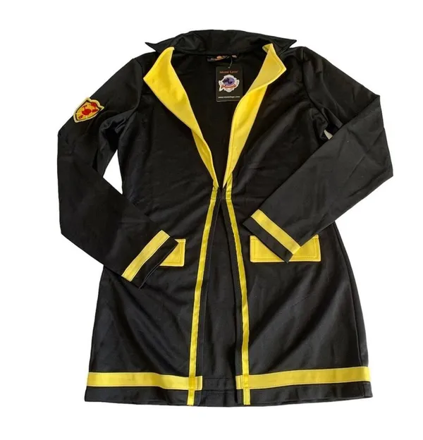 Music Legs Hazardous Fire Chief Adult Women’s Sexy Halloween Costume M/L - Image 4