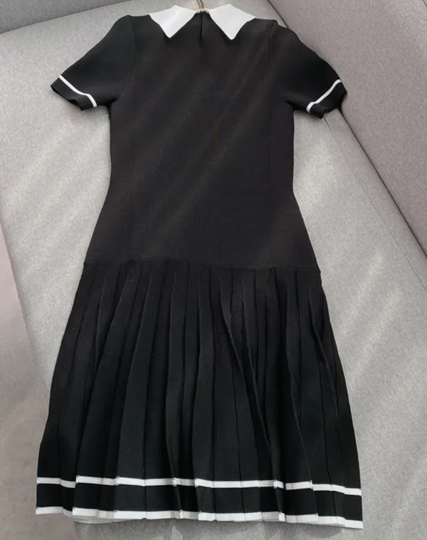 Sandro Hirondelle Black Dress - Image 5