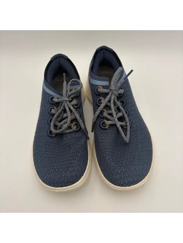Allbirds $135 Womens Tree Dasher 2 8.5 Running Sneakers Navy Blue Outdoor Casual - Image 7