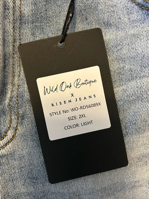 Wild Oak Boutique Risen Jean Shorts - Image 4