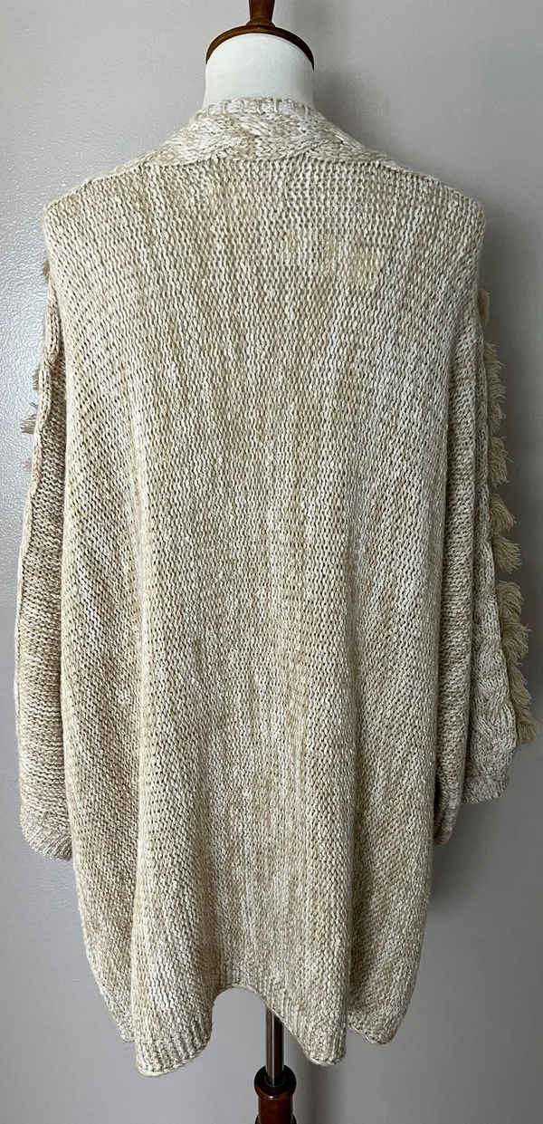 Anthropologie Braided-Sleeve Cardigan - Image 10