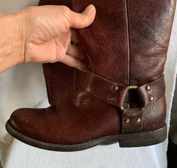 Frye Phillip Harness High boots - Image 4
