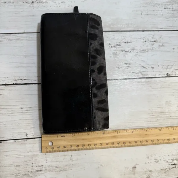 Kate Spade‎ Black Harlow Algonquin Leopard Wallet - Image 2