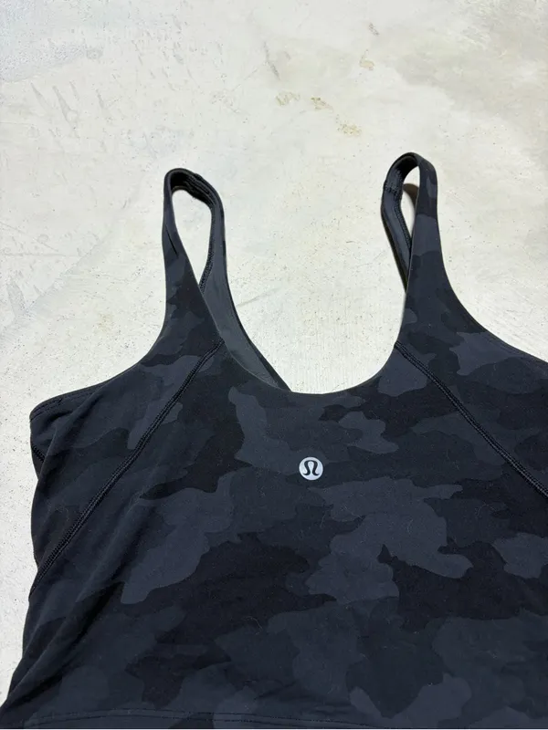 Lululemon Black/gray Camo align tank top 10 - Image 3