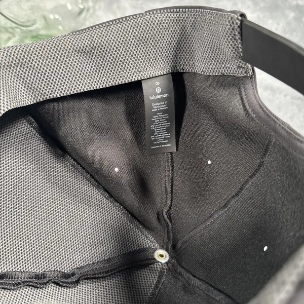 Lululemon Black Adjustable Baseball Cap Athletic Hat One Size OS Men's Gym - Image 12