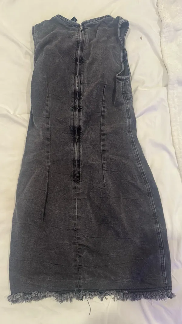 Black Jean dress - Image 3
