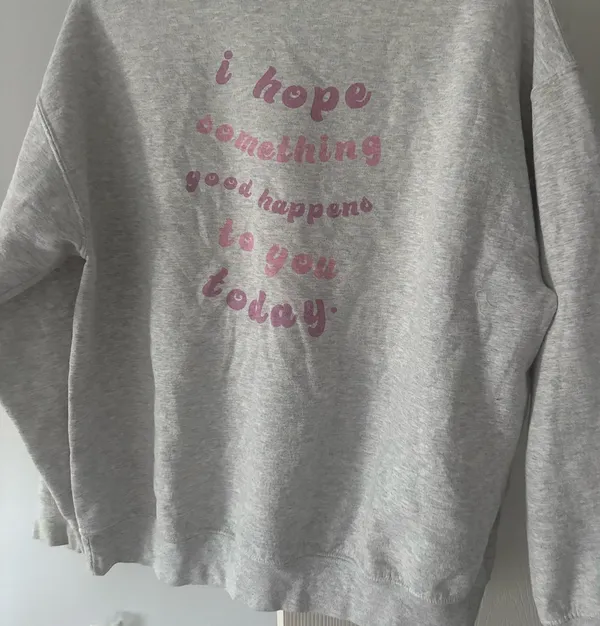 Sweatshirt preppy Gray Size XL - Image 2