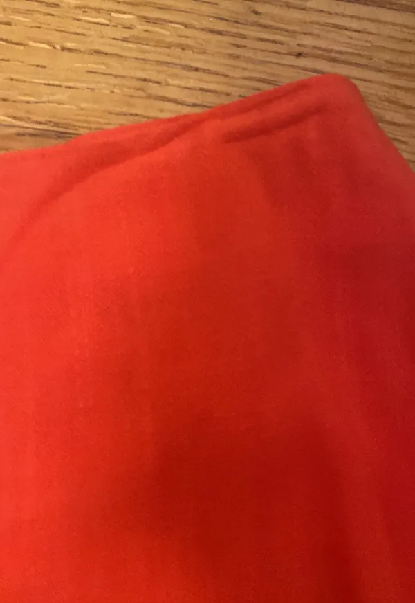 Le lis Orange Ruffle Mini Skirt - Image 3