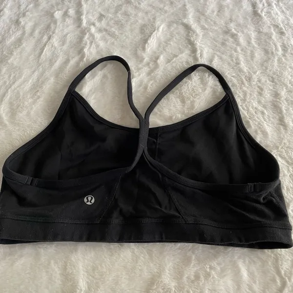Lululemon black t-back Racerback Sports Bra size 10 - Image 3