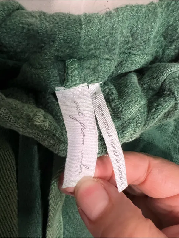 Urban Outfitters Out From‎ Under Green Fold Over Terry Cloth Comfy Cozy Lounge Shorts - Image 4