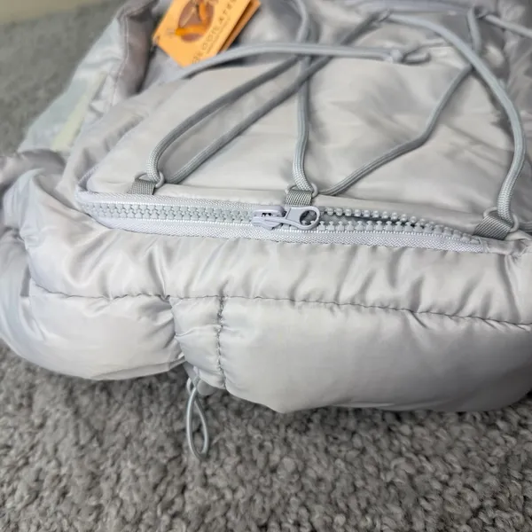 Blogilates Mini Backpack Blue Haze NWT Pillow Soft Bungee 7 Pocket Target - Image 2