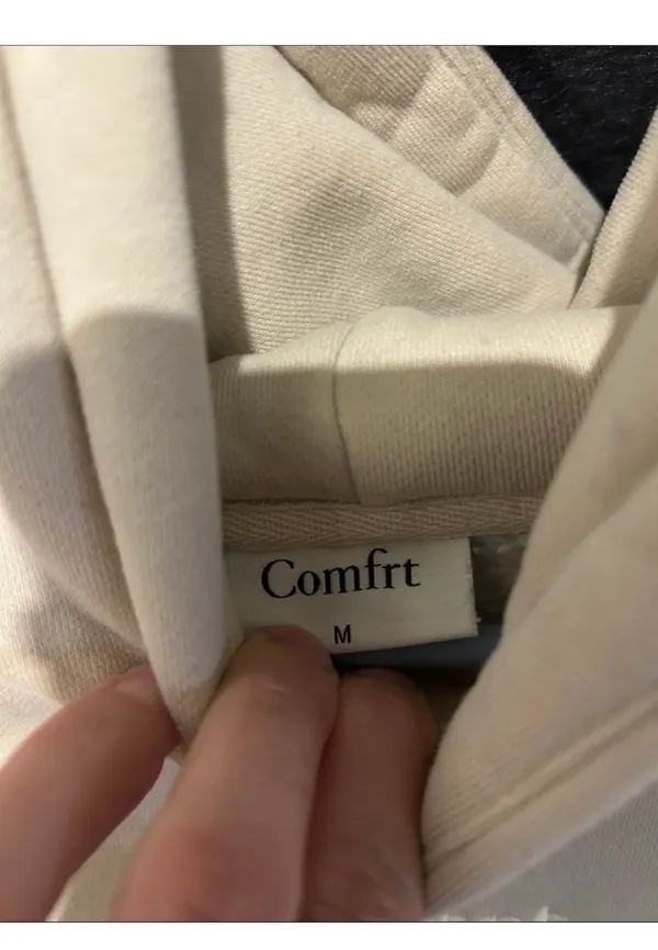 Comfrt Beige Sweatshirt - Image 2