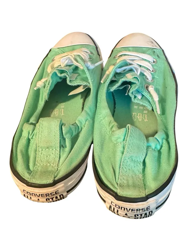 Converse Chuck Taylor All Star Shoreline Mint Green Slip-On Sneakers Size 9.5 - Image 4