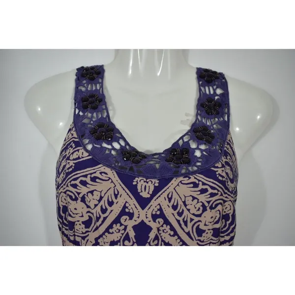 Free People Jewel Crochet Tank Dress Size 10 - Image 5