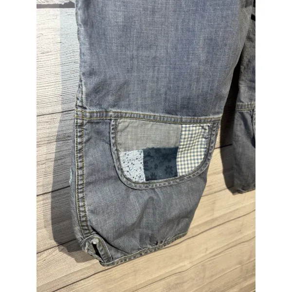 Vintage Y2K cropped jeans women Baggy Size S-M - Image 9