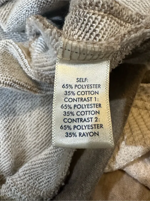 BKE Pieced Henley Pullover – Heathered Waffle Knit – Size Medium - Image 13