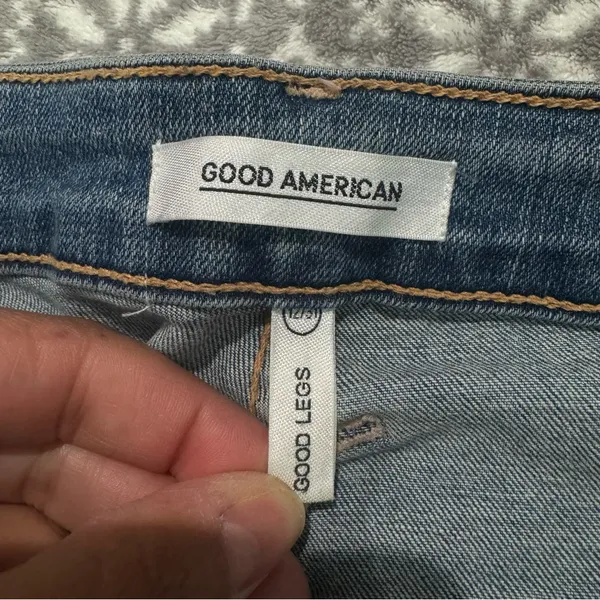 Good American Good Legs Pom Pom Hem 12/31 Minimalist Casual‎ Whimsical Preppy - Image 7