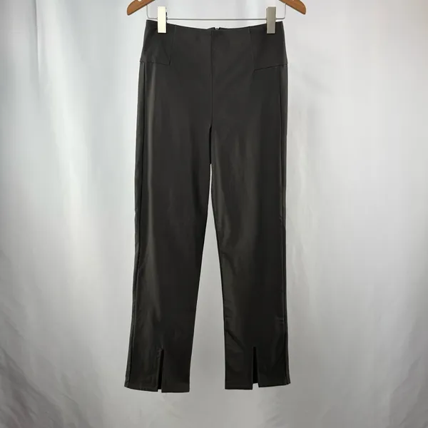 Athleta‎ Wander Slim Straight Crop Pant in Arbor Olive Green Size 4 - Image 2