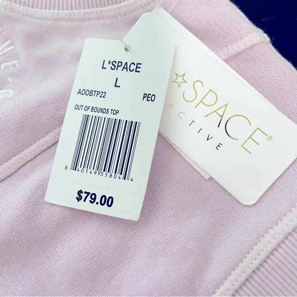 NWT L*Space Active Peony Out Of Bounds Top L - Image 11