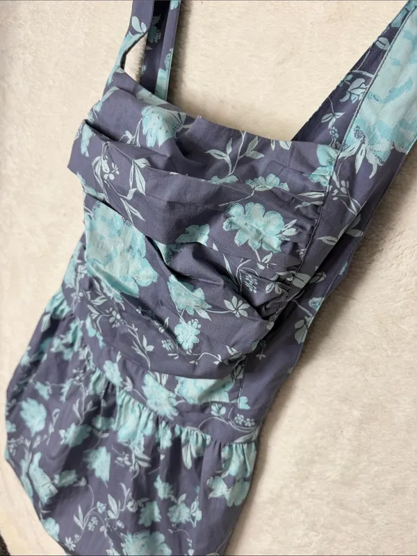 Free People Meet Me In Maui Printed Mini Dress Womens Size Large - Image 3